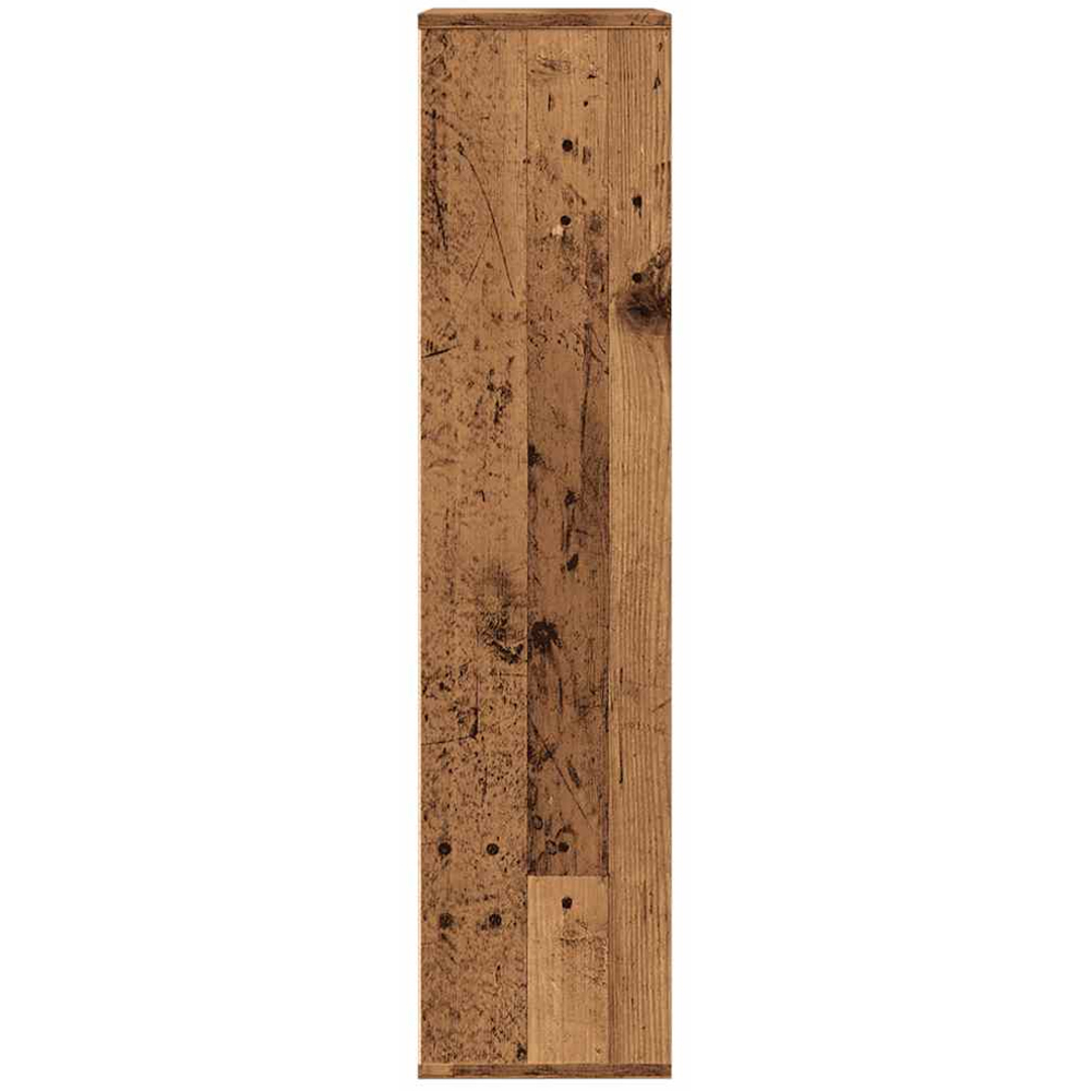 vidaXL 7 Shelf Old Wood Bookcase Image 5