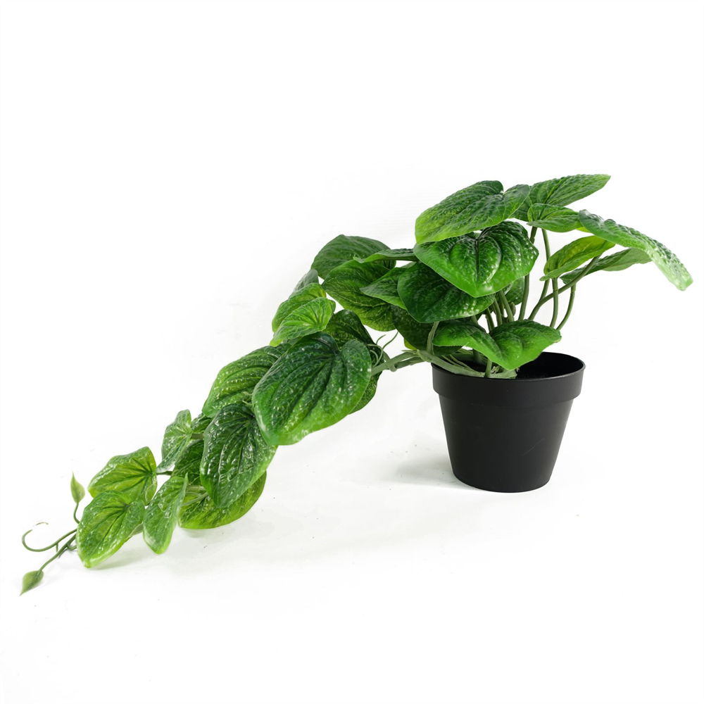 Leaf Trailing Pothos Artificial Plant in Pot 35cm Image 5