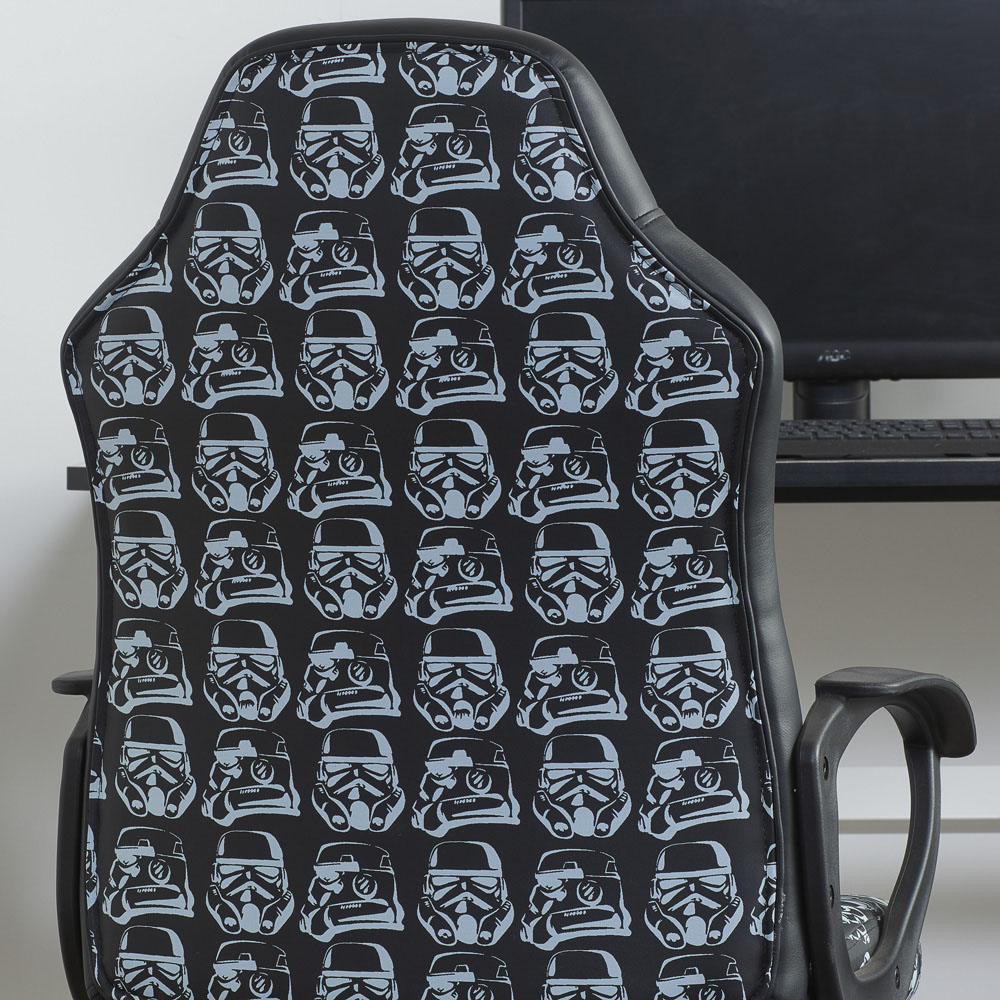 Disney Stormtrooper Patterned Gaming Chair Image 4