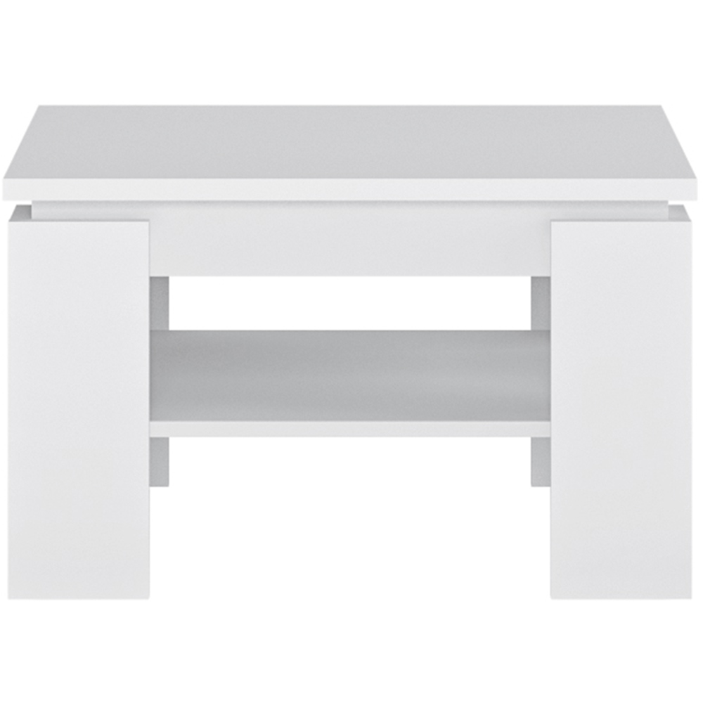 Florence Fribo Alpine White Small Coffee Table Image 3