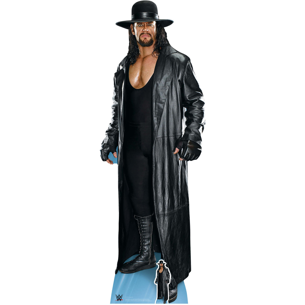 Star Cutouts Undertaker Legend Trademark Hat and Coat Cutout 6.4ft Image 1