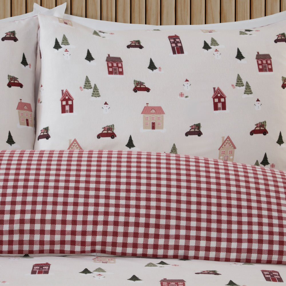 Home for Christmas Duvet Set - Multicolour / King Image 2