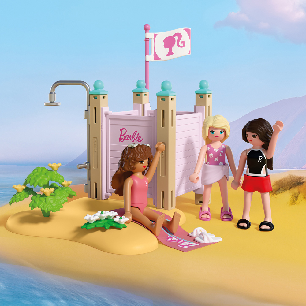 Playmobil Barbie Beach Dress Up Play Set 54 Piece Image 5