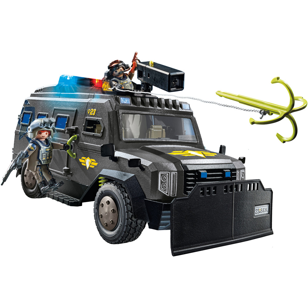 Playmobil Tactical Unit All-Terrain Vehicle Playset 73 Piece Image 3
