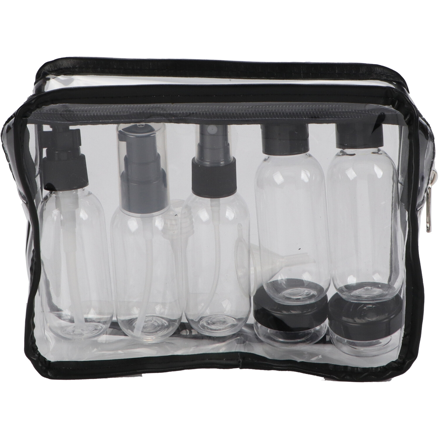 Black Travel Bottle 7 Pack Image 1