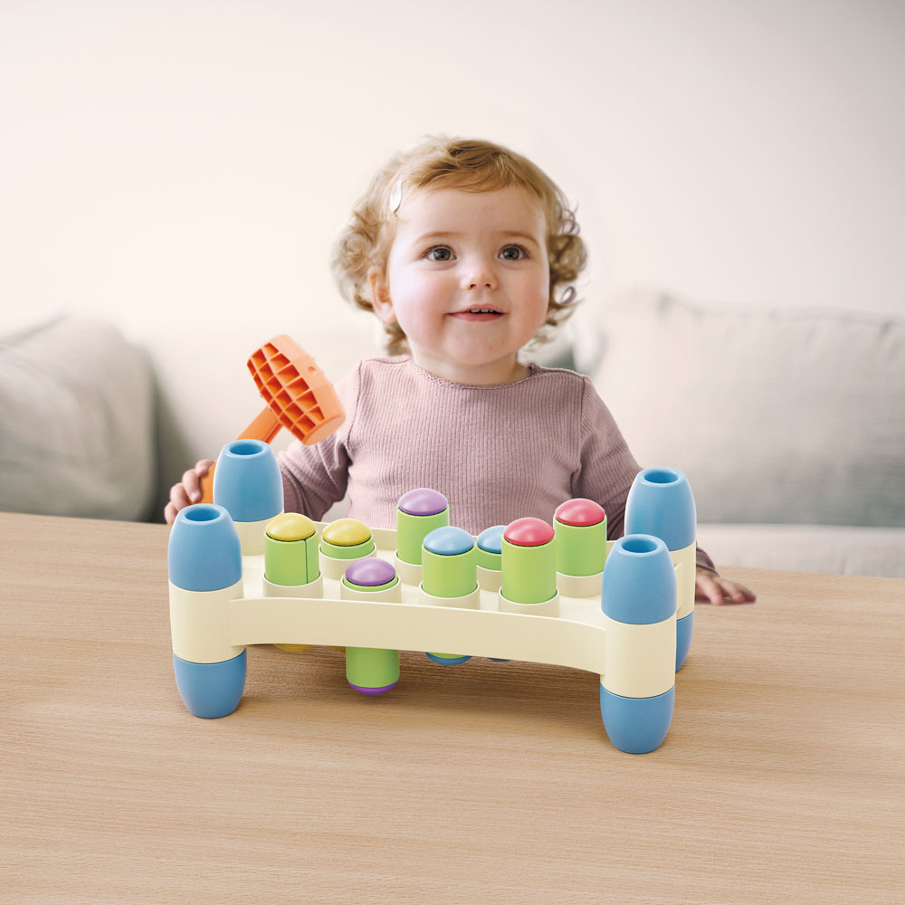 Quercetti Play Eco+ Hammer Peggy Image 3