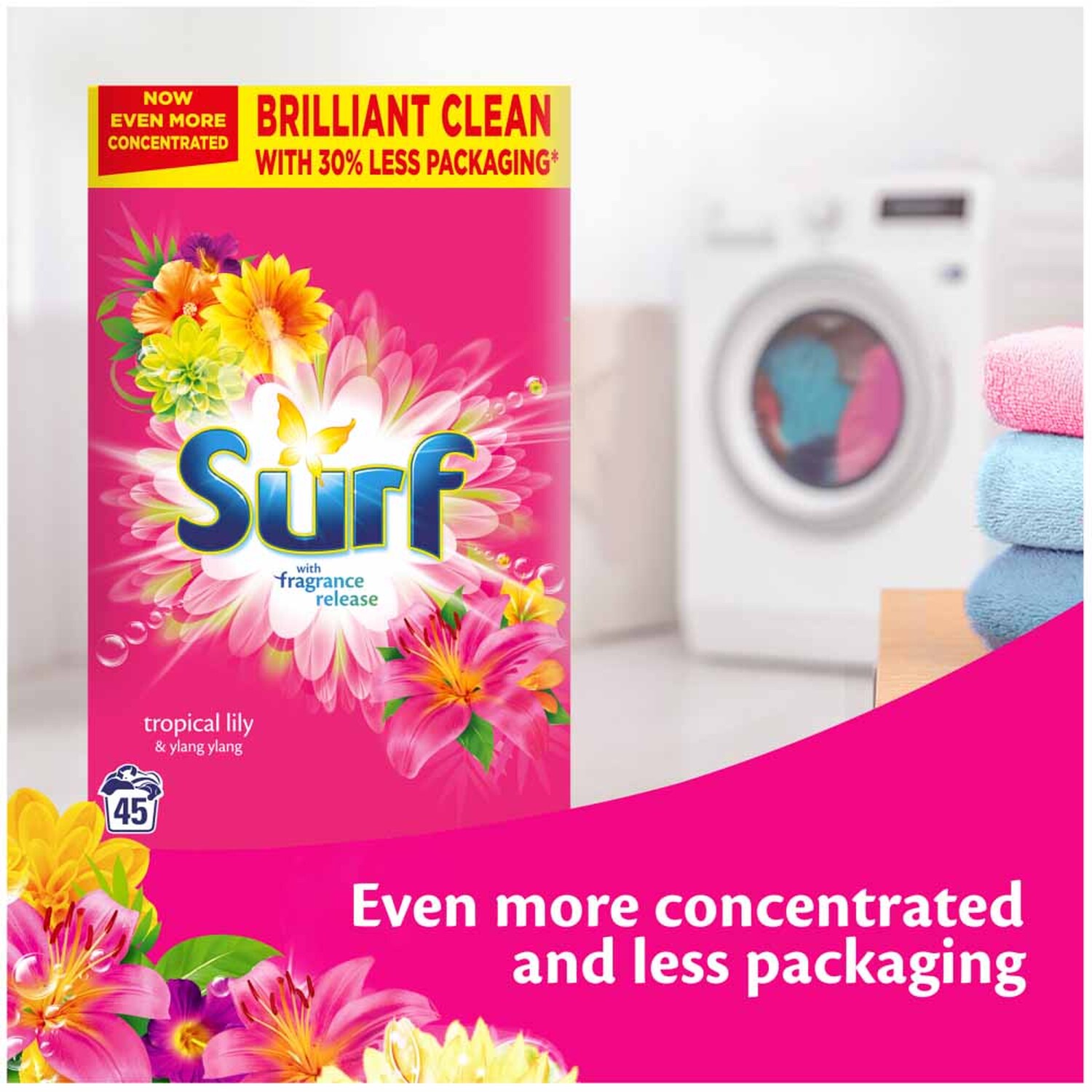Surf Tropical Lily and Ylang Ylang Washing Powder - 45 Image 5