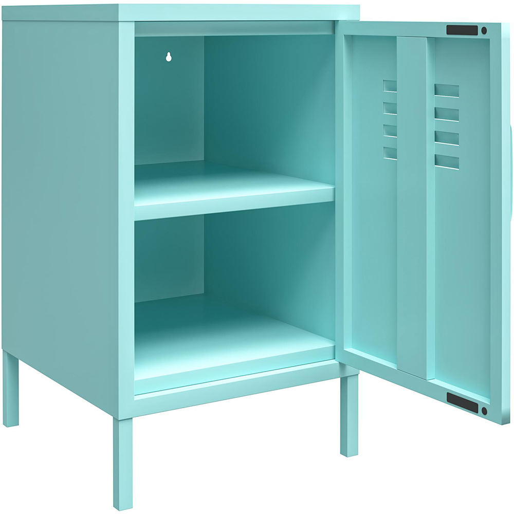 Novogratz Cache Mint Metal Locker End Table Image 4
