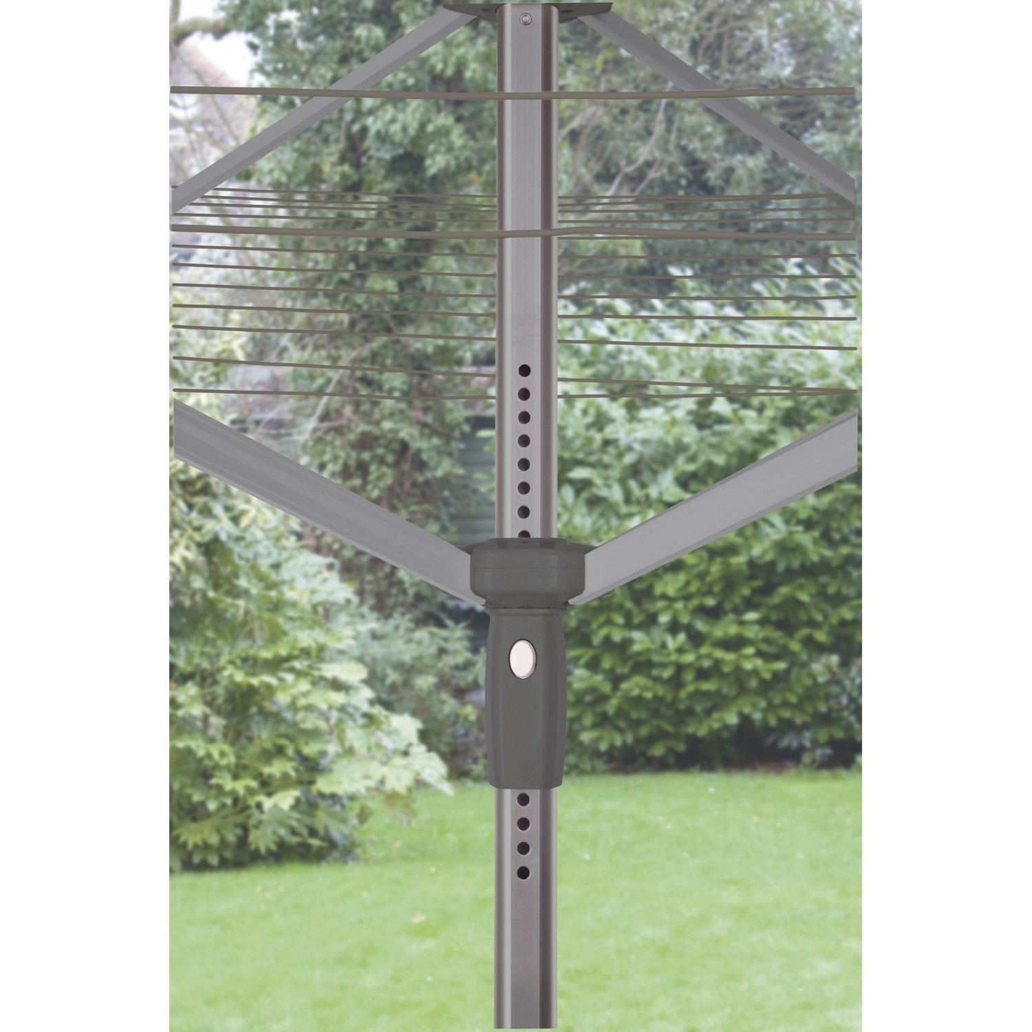 Addis Grey Rotary Airer Image 3