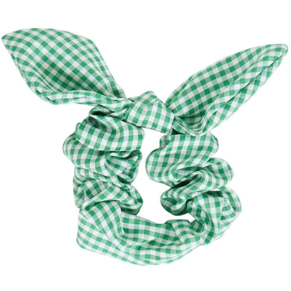 Bow Scrunchie Green Image 4