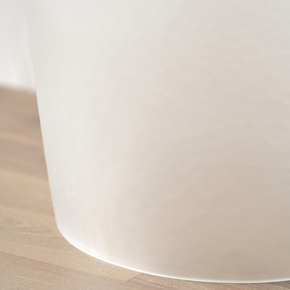 Pacific Lifestyle Tamsin Grey Shade Frosted White Glass Table Lamp Image 4