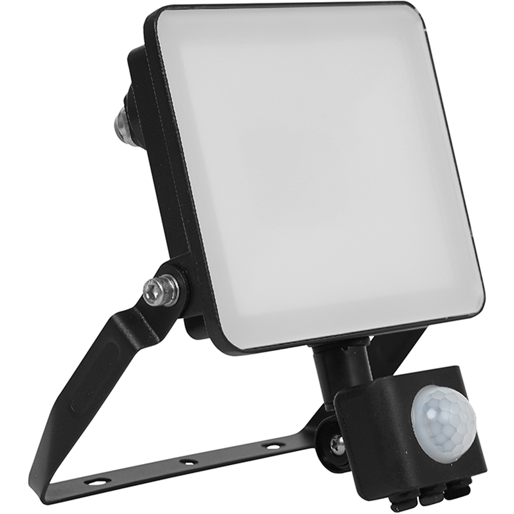 V-TAC 30W 3600 Lumens Daylight White LED Floodlight with PIR Sensor Image 2
