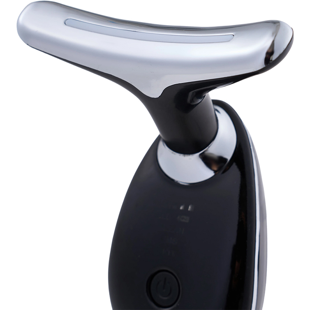 Living and Home 3-in-1 Black Face and Neck Sculpting Tool with Tri-Light Therapy 2.5W Image 2