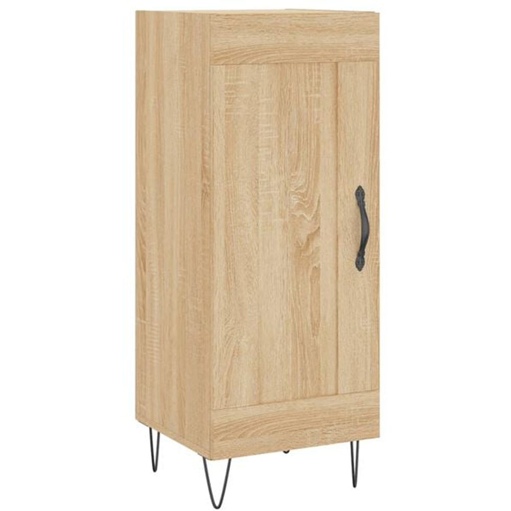 vidaXL 2 Door Sonoma Oak Highboard Image 4