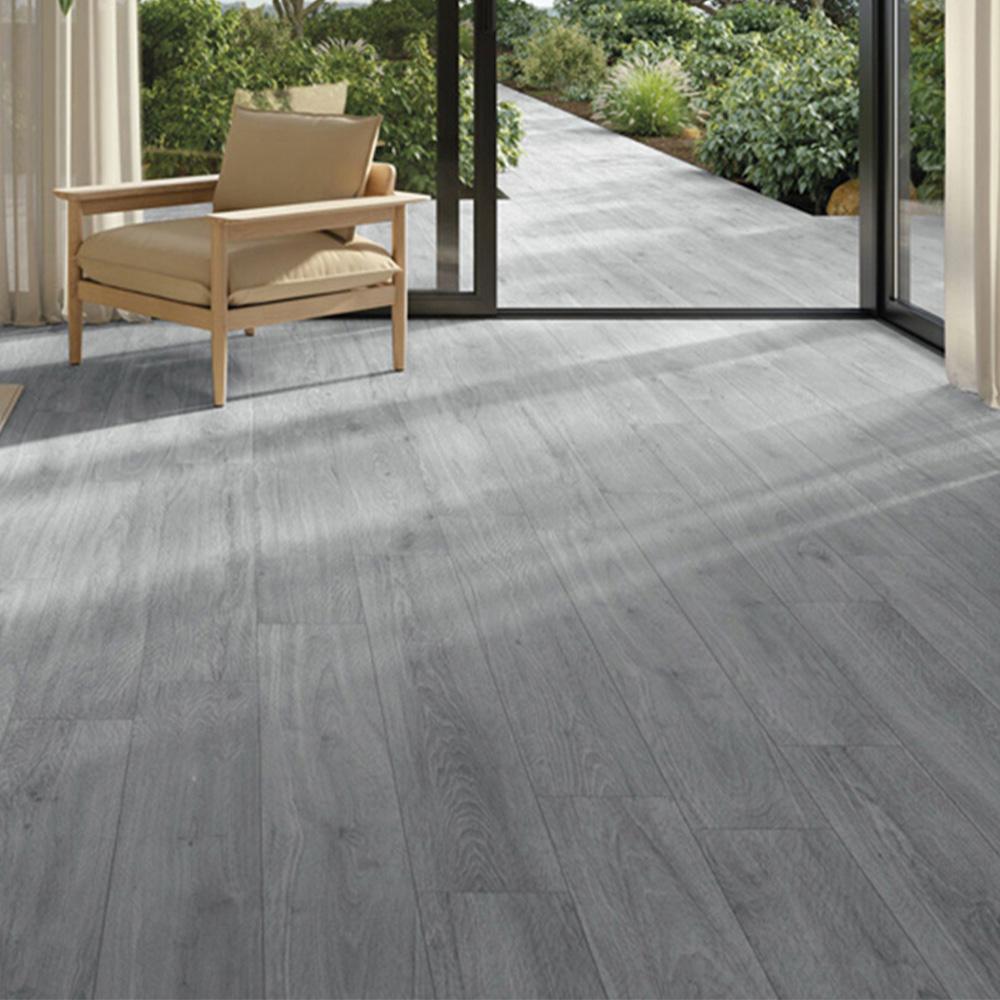 Living and Home PVC Realistic Wood Effect Plank Flooring 36 Pack Image 1