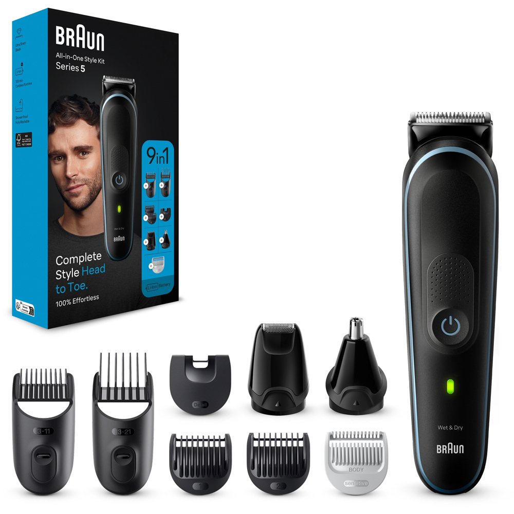 Braun Series 5 MGK5411 Style Kit Black Image 2