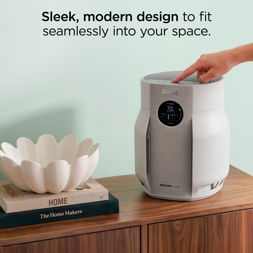 Shark BreatheClear HP062UK Dove Compact Air Purifier with NeverChange6 20W Image 7