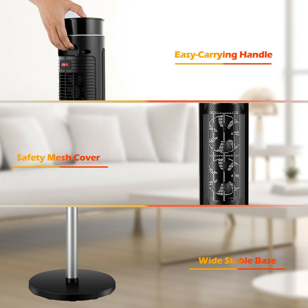 Costway Electric Tower Heater with Digital Timer Image 8