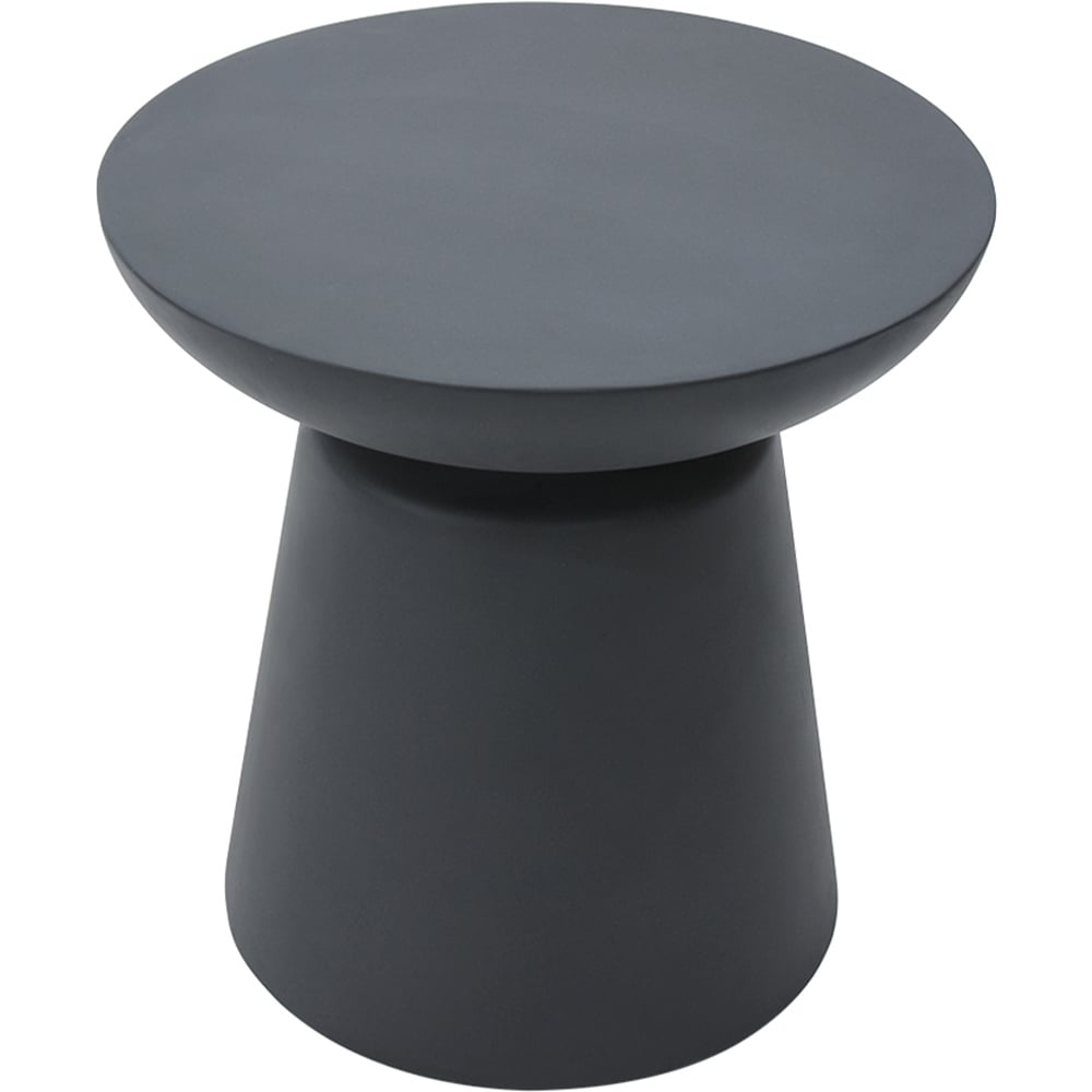 Elementi Kylix Slate Black GRC Side Table Image 2