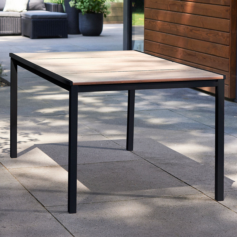 Keter Porto 6 Seater Garden Dining Table Image 1