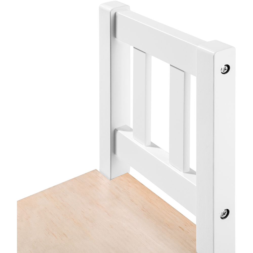 Tectake White Kids Dining Table and Chair Set Image 5