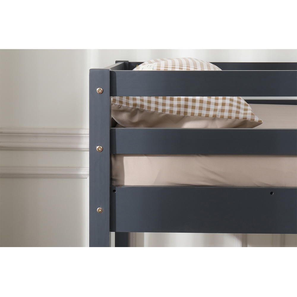 Flair Spark Single Grey Low Bunk Bed Image 4