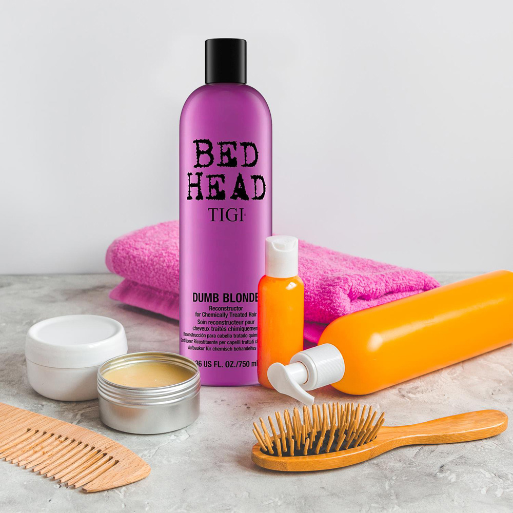 TIGI Bed Head Dumb Blonde Damaged Blonde Hair Conditioner 750ml Image 2