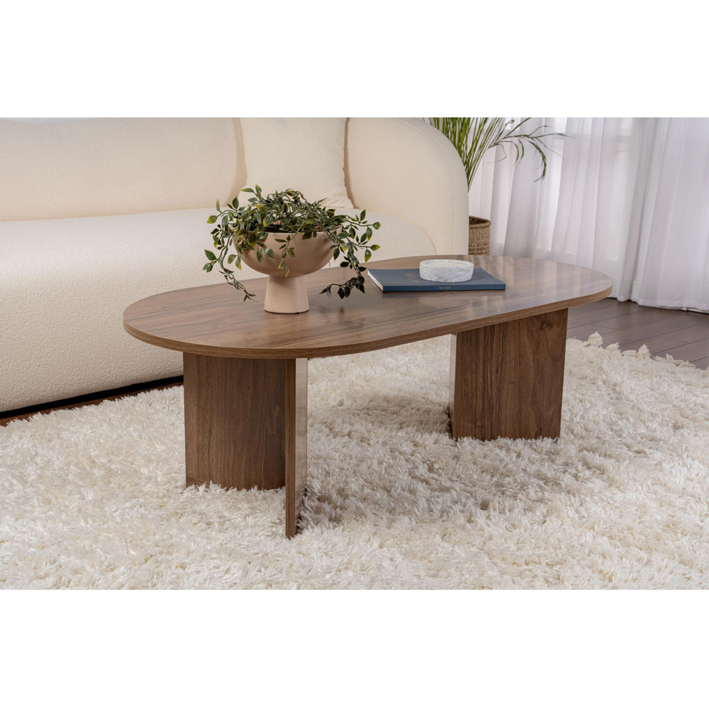 Decortie Sable Istanbul Walnut Coffee Table Image 4