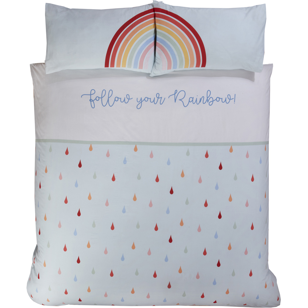 Rapport Home King Size Multicolour Follow Your Rainbow Duvet Set Image 3