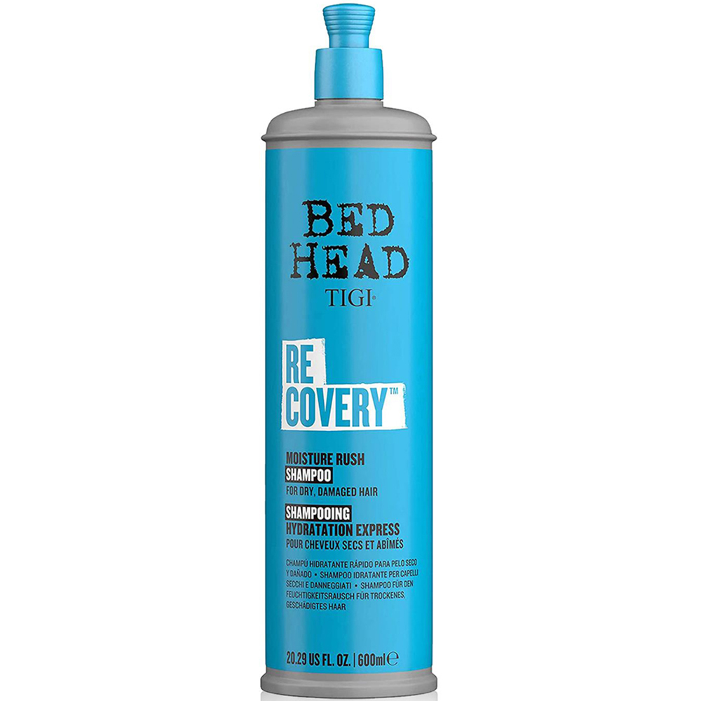 TIGI Bed Head Recovery Dry Hair Hydrating Cleanser Moisturising Shampoo 600ml 3 Pack Image 3
