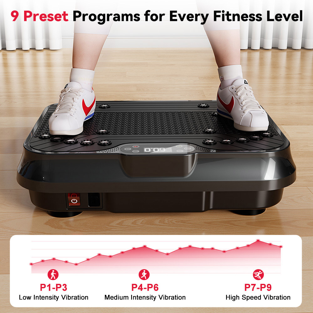 Rattrix F1 Black Vibration Plate with 250 Intensity Levels Image 4