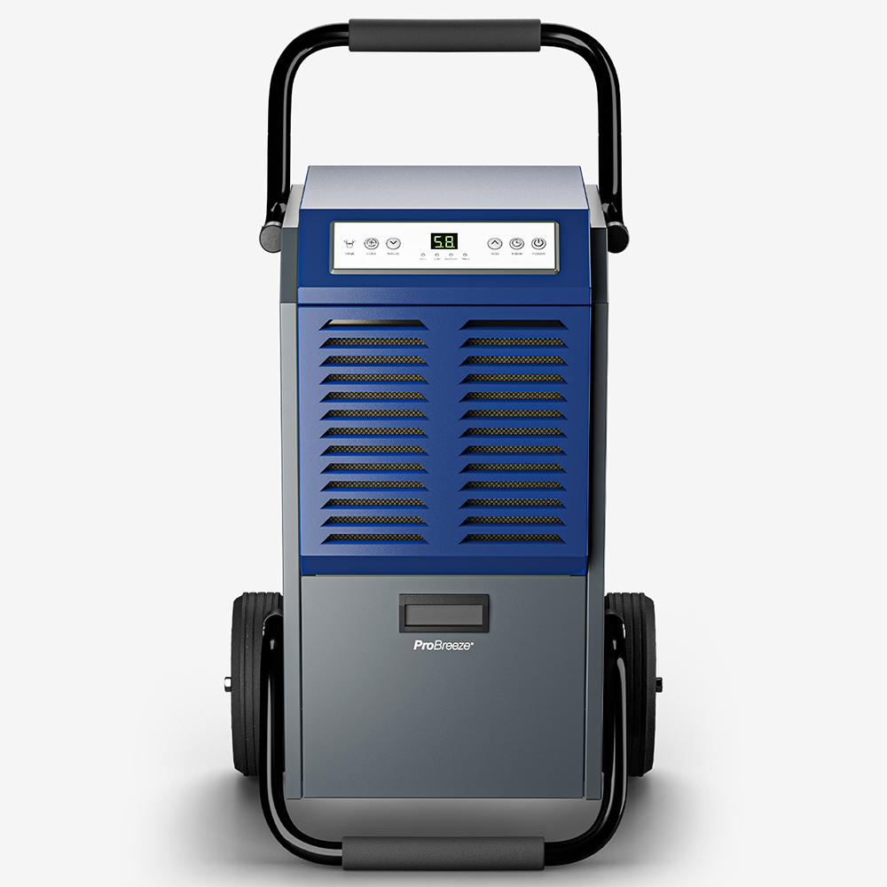 Pro Breeze Black Industrial Dehumidifier 50L Image 3