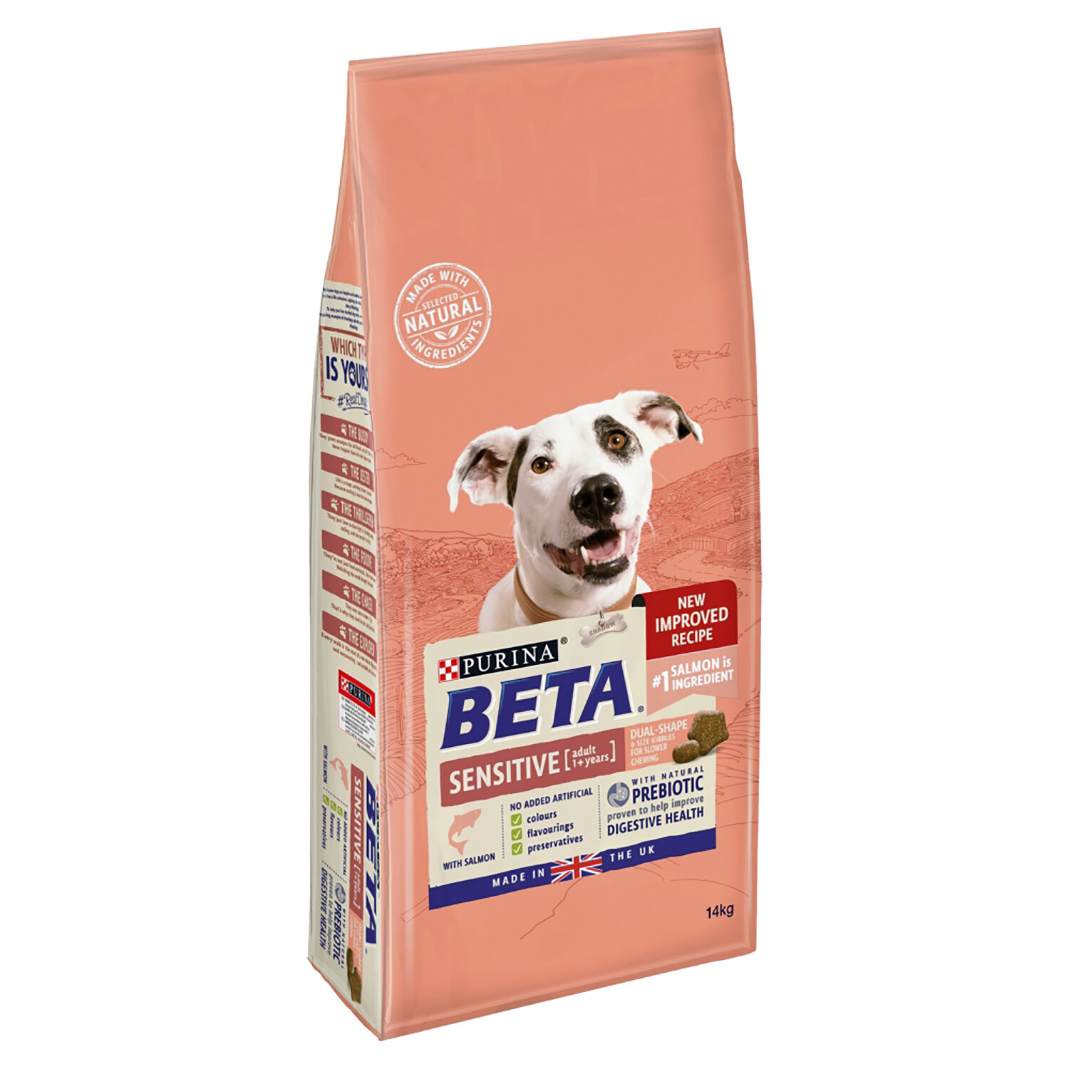 Purina Beta Sensitive Salmon Dried Dog Food 14kg Image