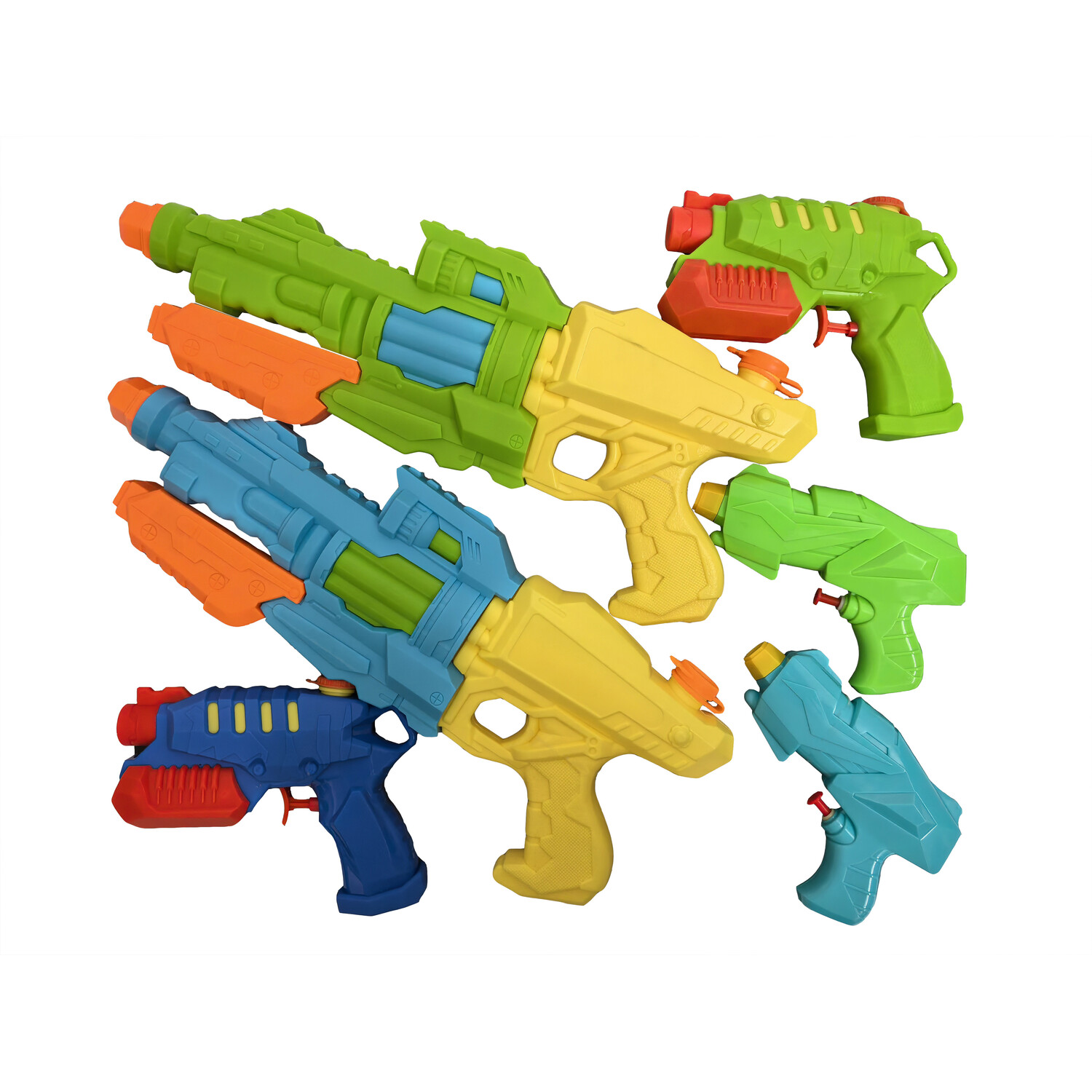6 Piece Water Gun Set Image 8