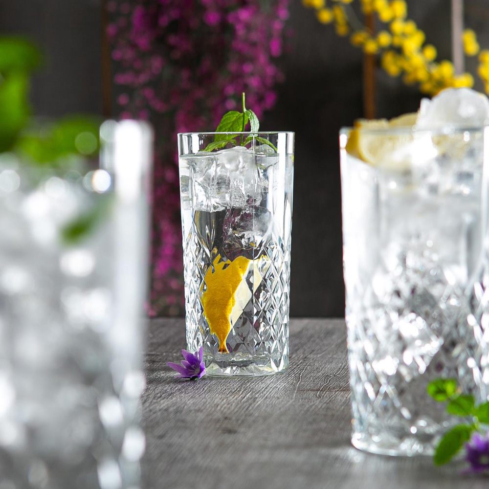 LAV Odin Clear Highball Glass 356ml 6 Pack Image 2