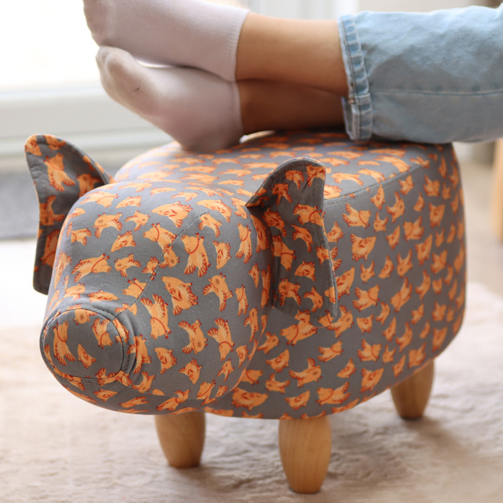 Gardeco Pigasus The Pigs Will Fly Footstool Image 1