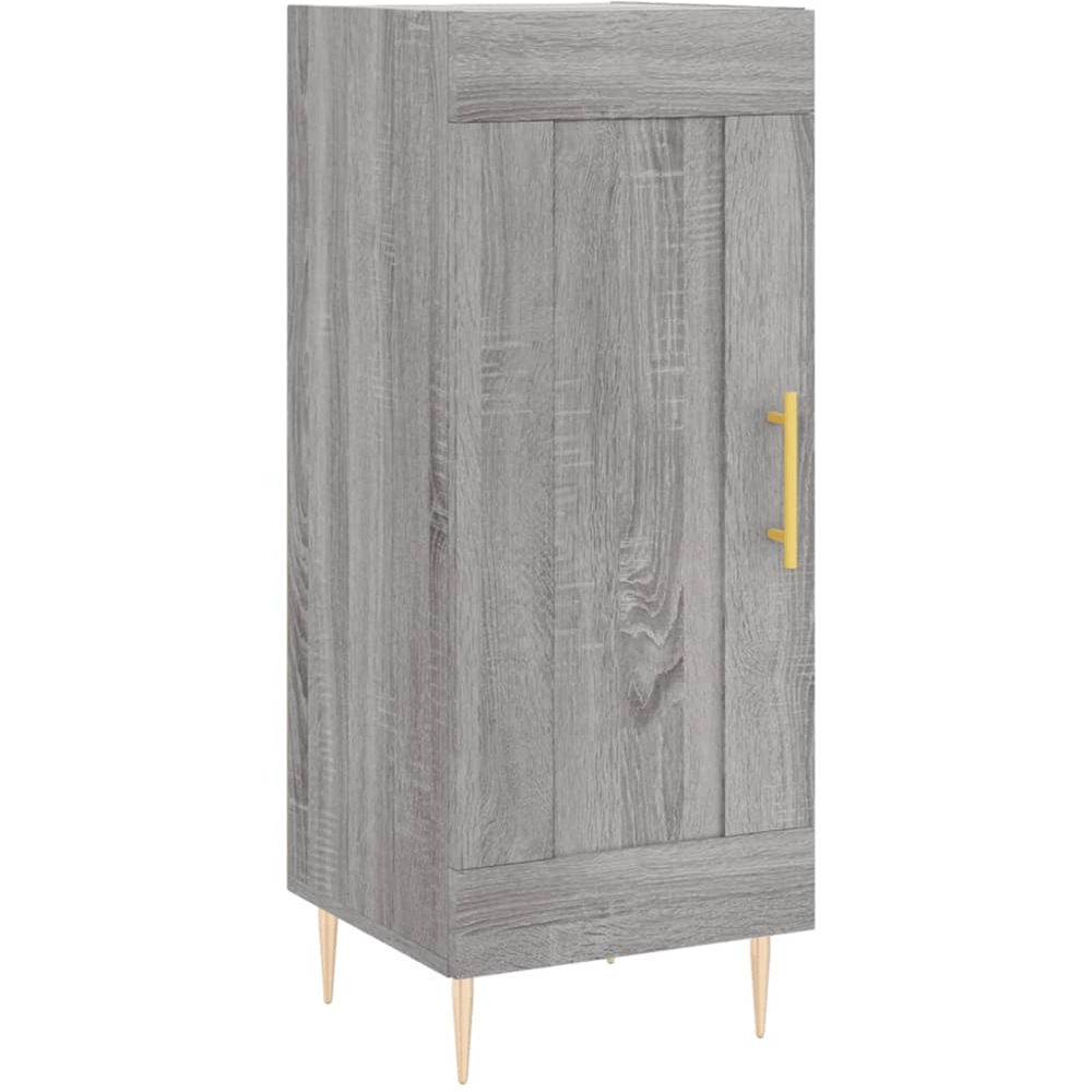 vidaXL 2 Door Grey Sonoma Highboard Image 7