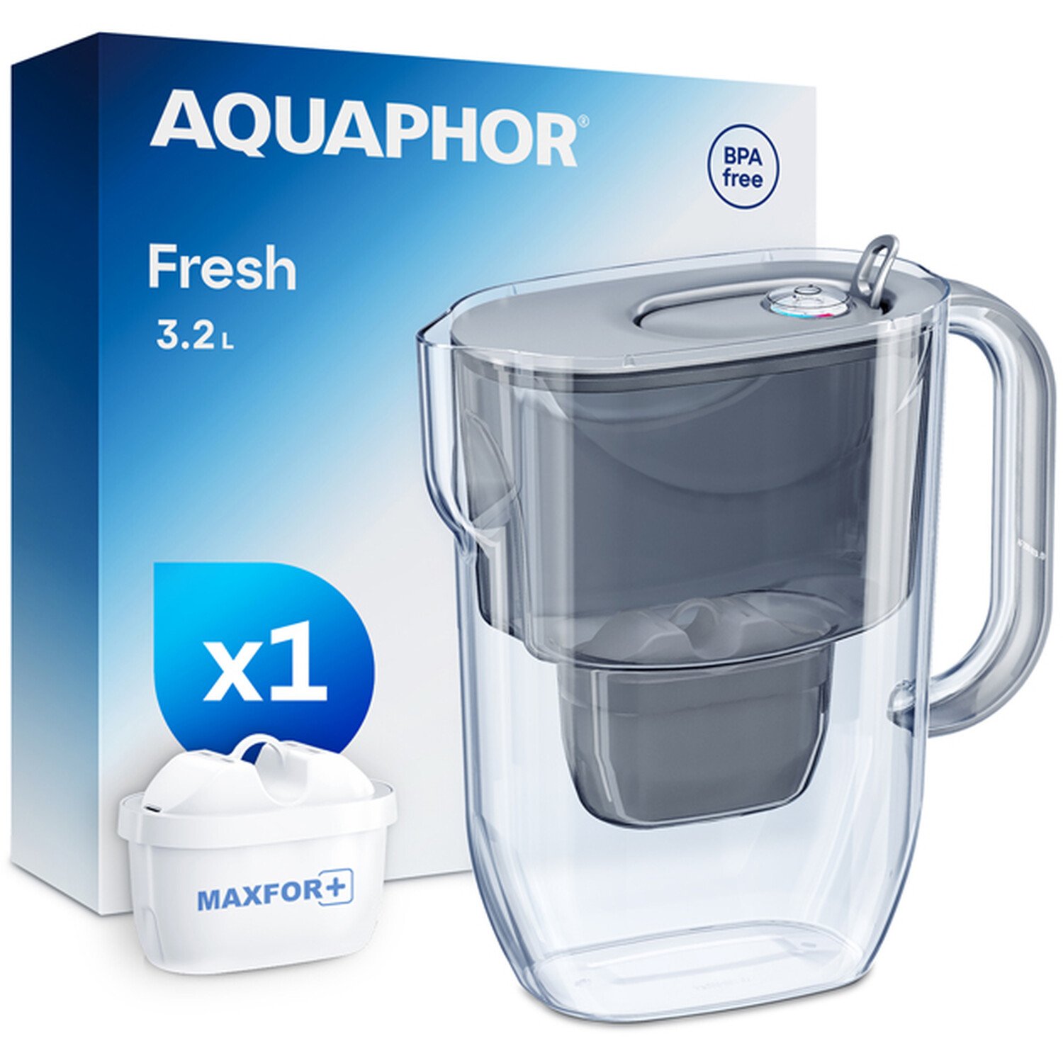 Aquaphor Fresh Filter Jug with Filter Grey Image 11