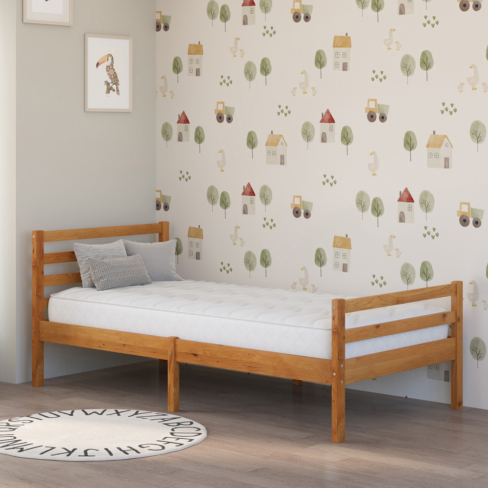 Aspire Kids Double OEKO TEX Fabric Breathable Foam Free Mattress Image 3