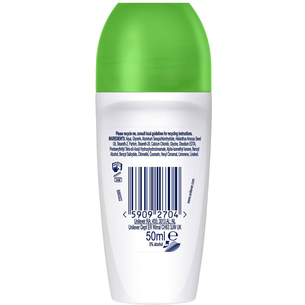 Dove Go Fresh Cucumber Women Anti-Perspirant Roll on Deo 50ml 9 Pack Image 3