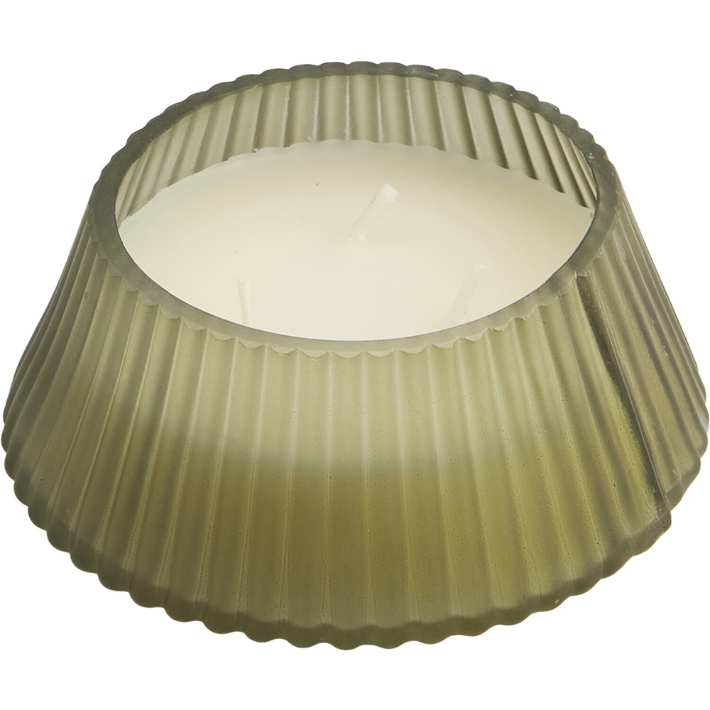 Spruce and Cedar Glass Tree Candle Image 4