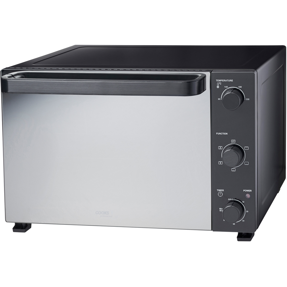 Cooks Professional K415 Black 48L Electric Mini Oven Wilko