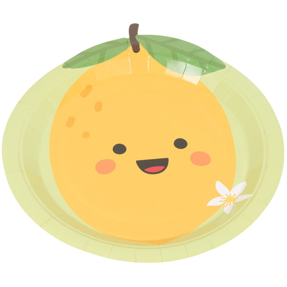 Pack of 10 Cute Fruit Plates Image 8