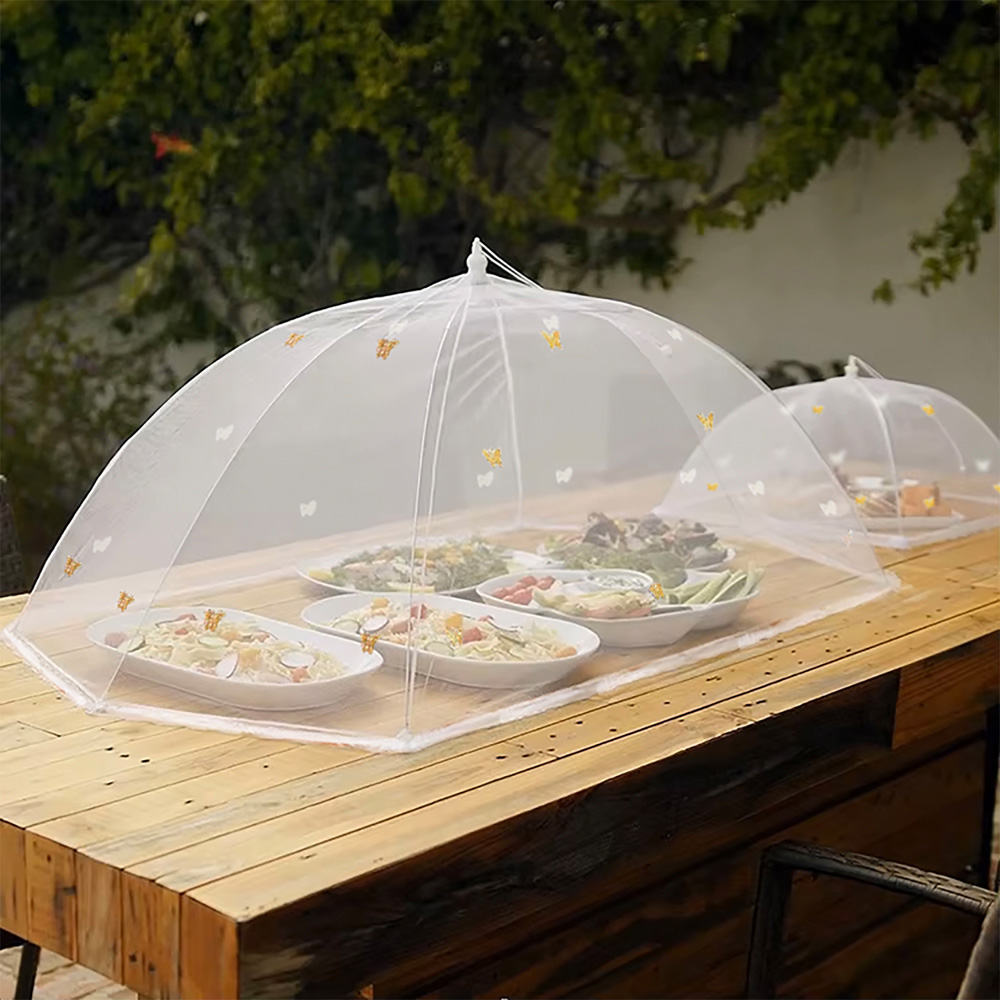 Avilo Butterfly Motif Jumbo Food Buffet Umbrella 4 Pack Image 3