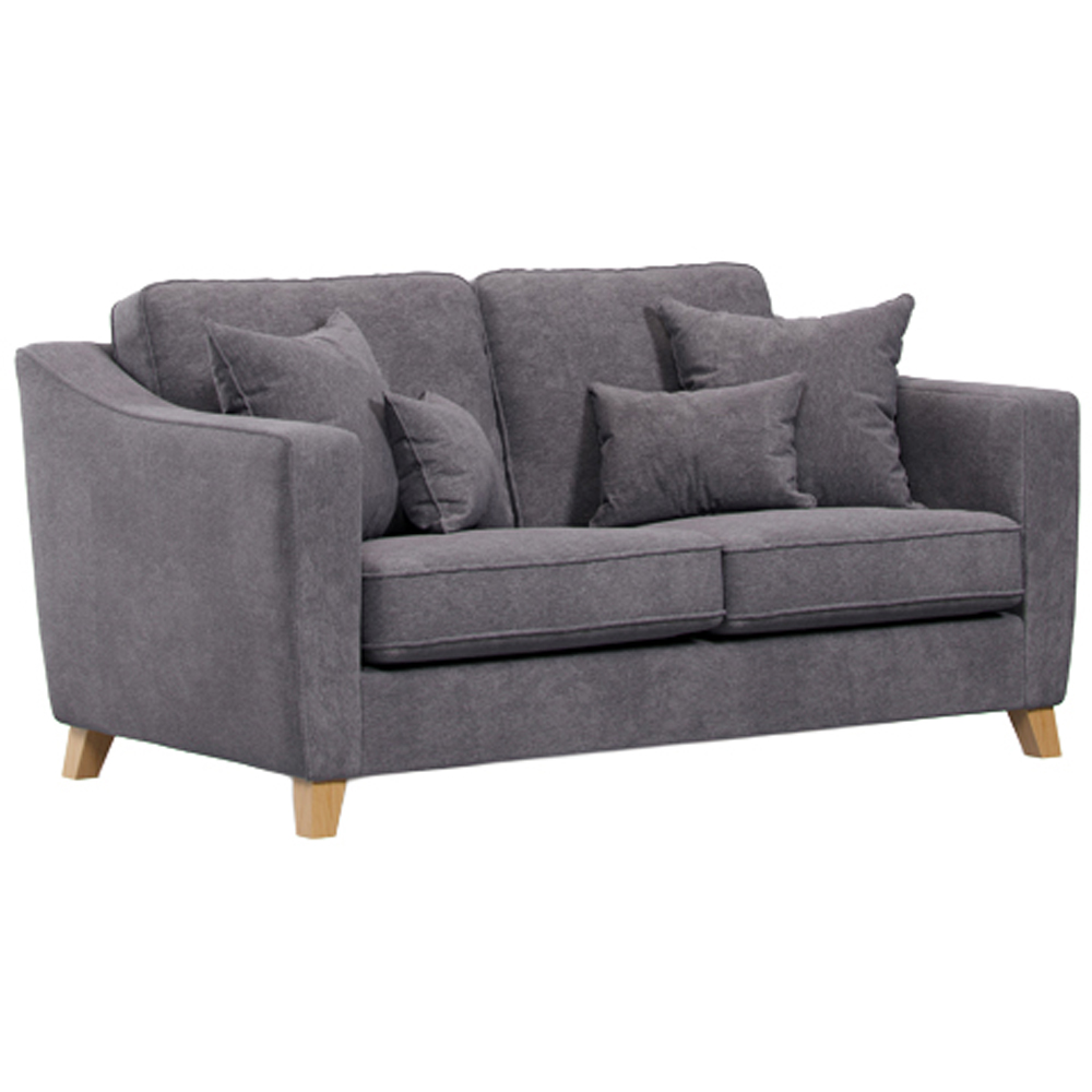 Marlon 2 Seater Small City Steel Sofa Image 2