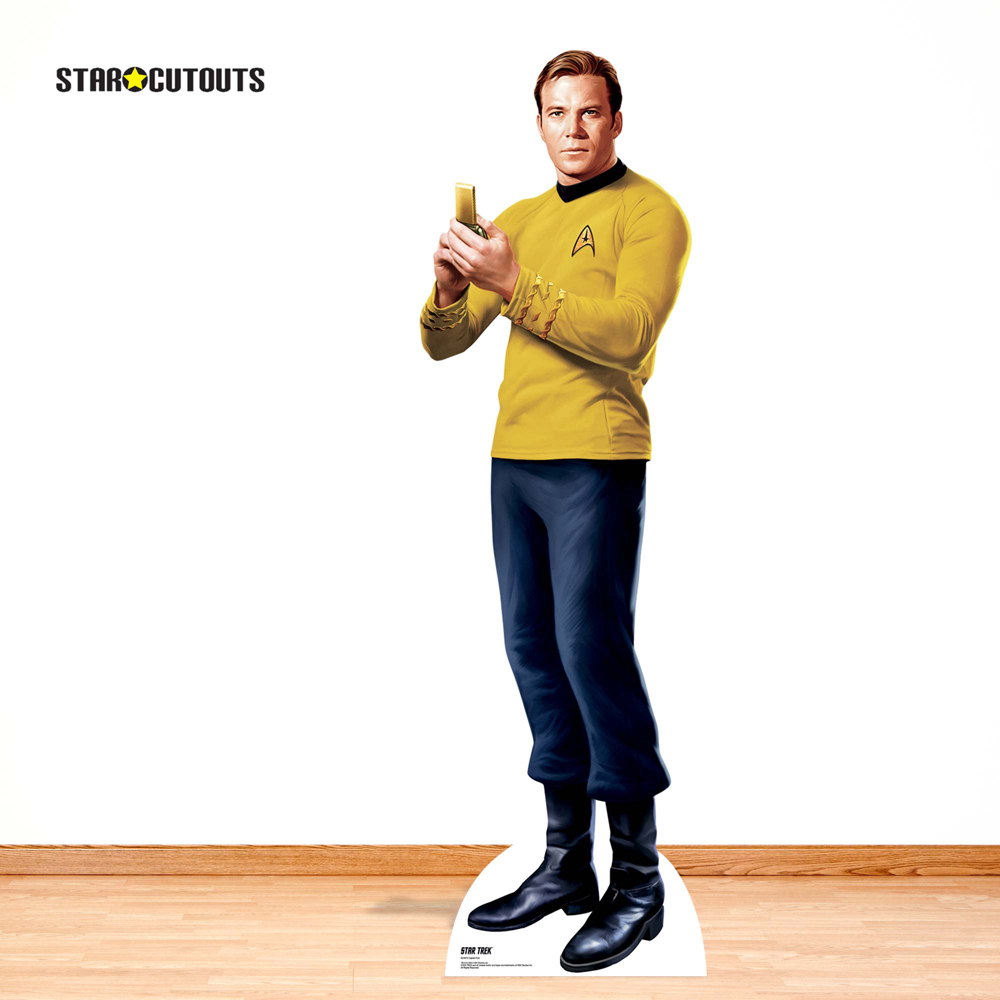 Star Cutouts Captain Kirk Cardboard Cutout 5.9ft Image 2