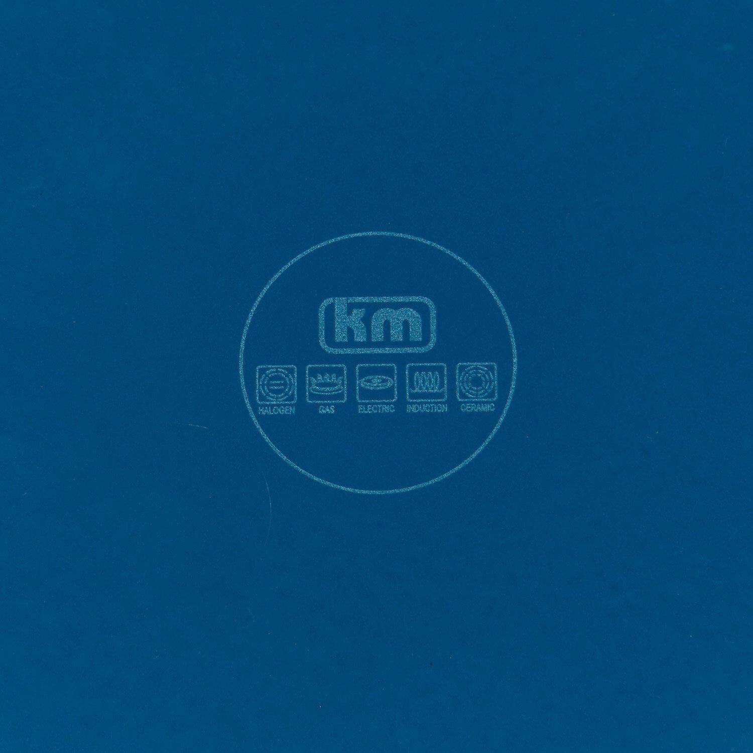 Kitchen Master Blue Cast Iron Fry Pan - Blue Image 4
