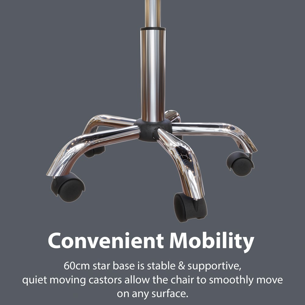 Vida Designs Calbo Grey Office Chair Image 7