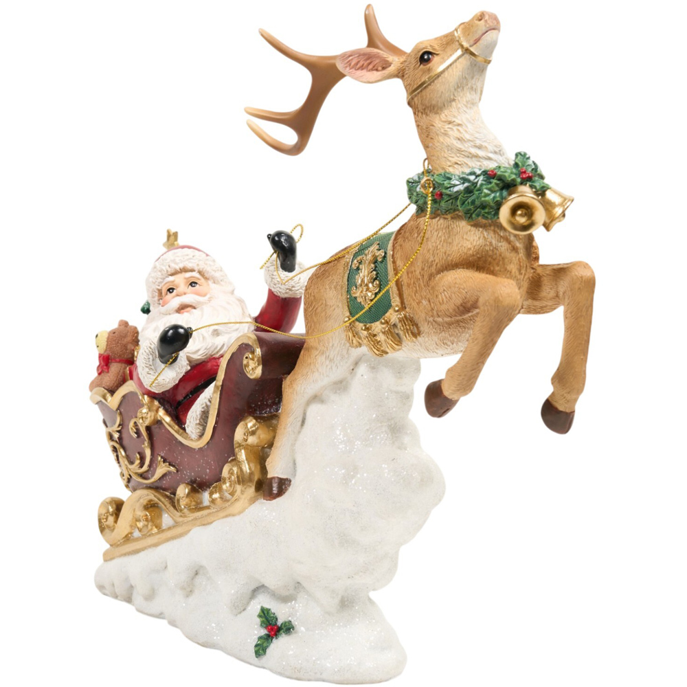 Santas Sleigh Ornament Image 3