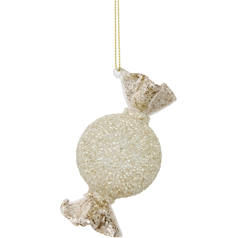 Jewelled Sweet Candy Decoration Champagne Image 1